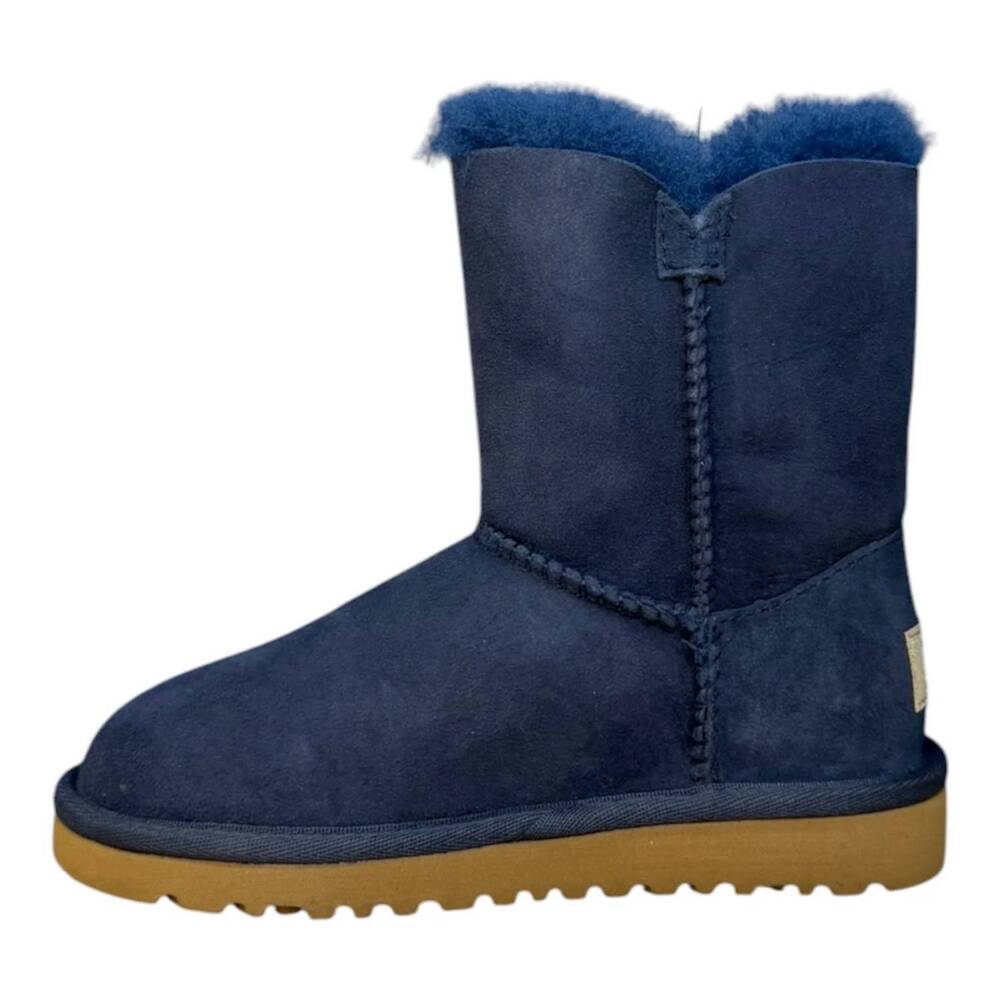 NEW UGG girl's bailey button boots in navy